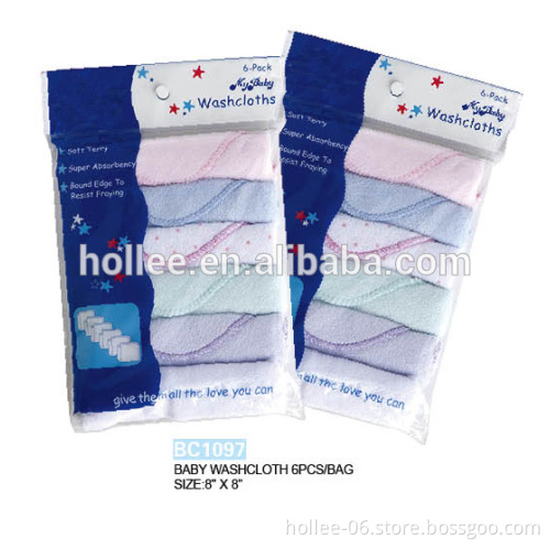 100% cotton Baby washcloth